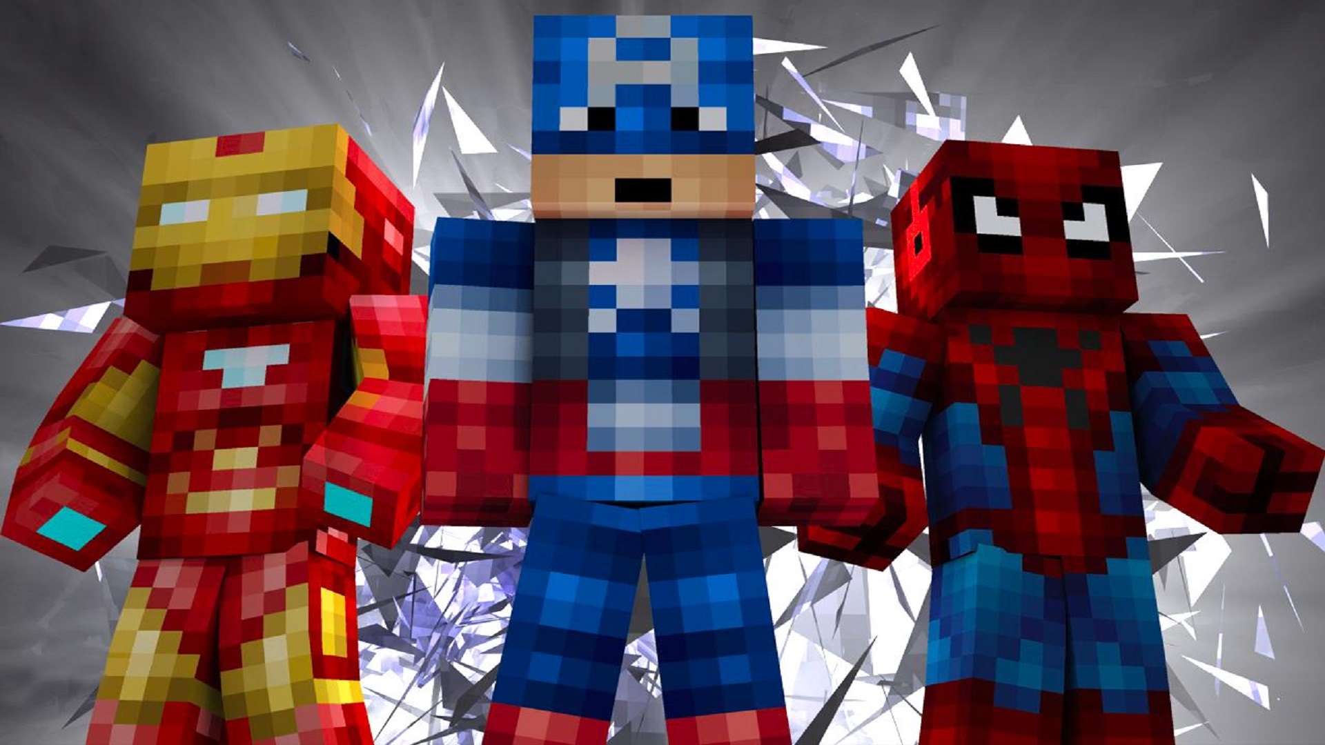 اسکرین شات 2 برنامه Superheroes Mod for Minecraft