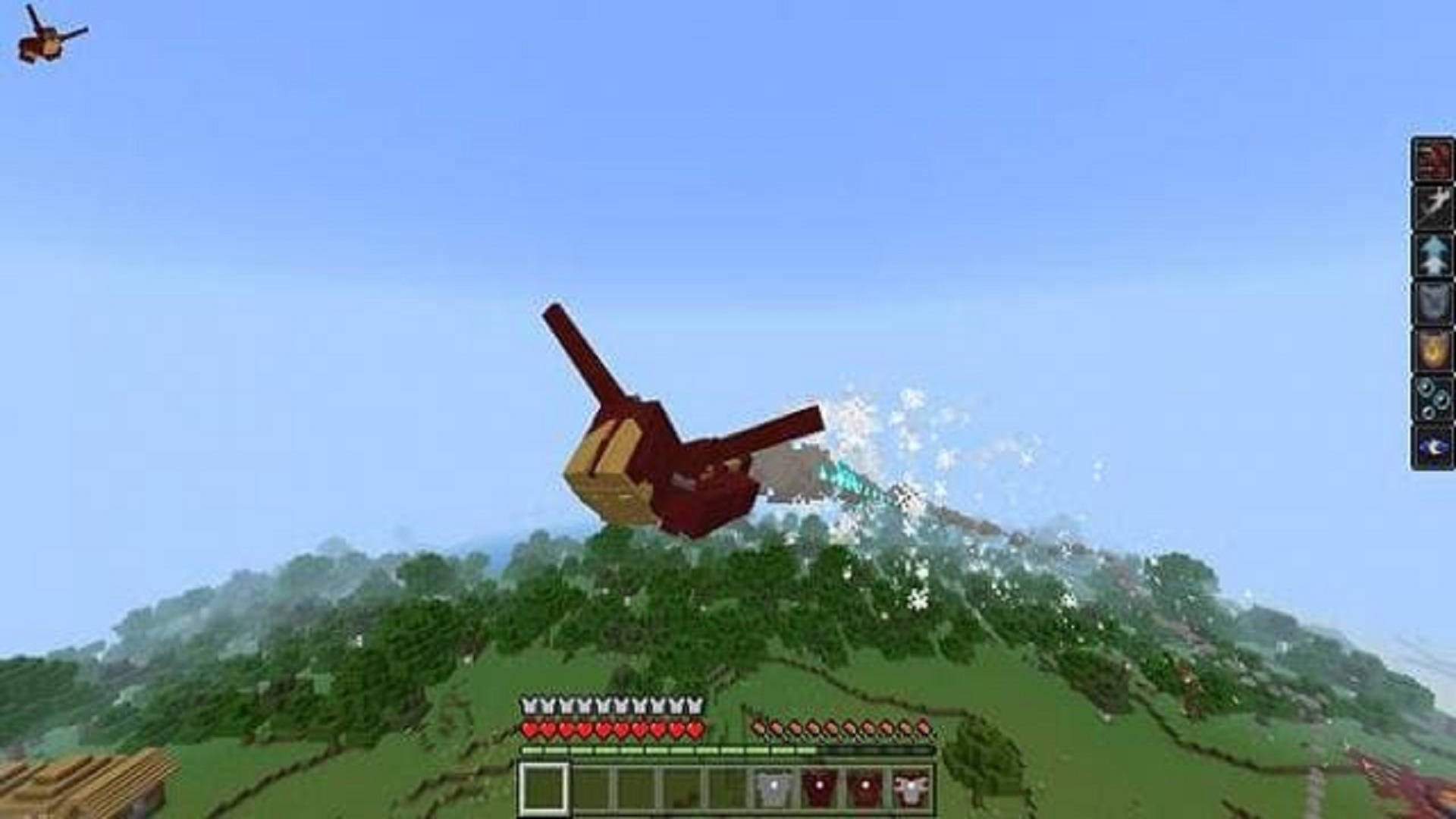 اسکرین شات 3 برنامه Superheroes Mod for Minecraft
