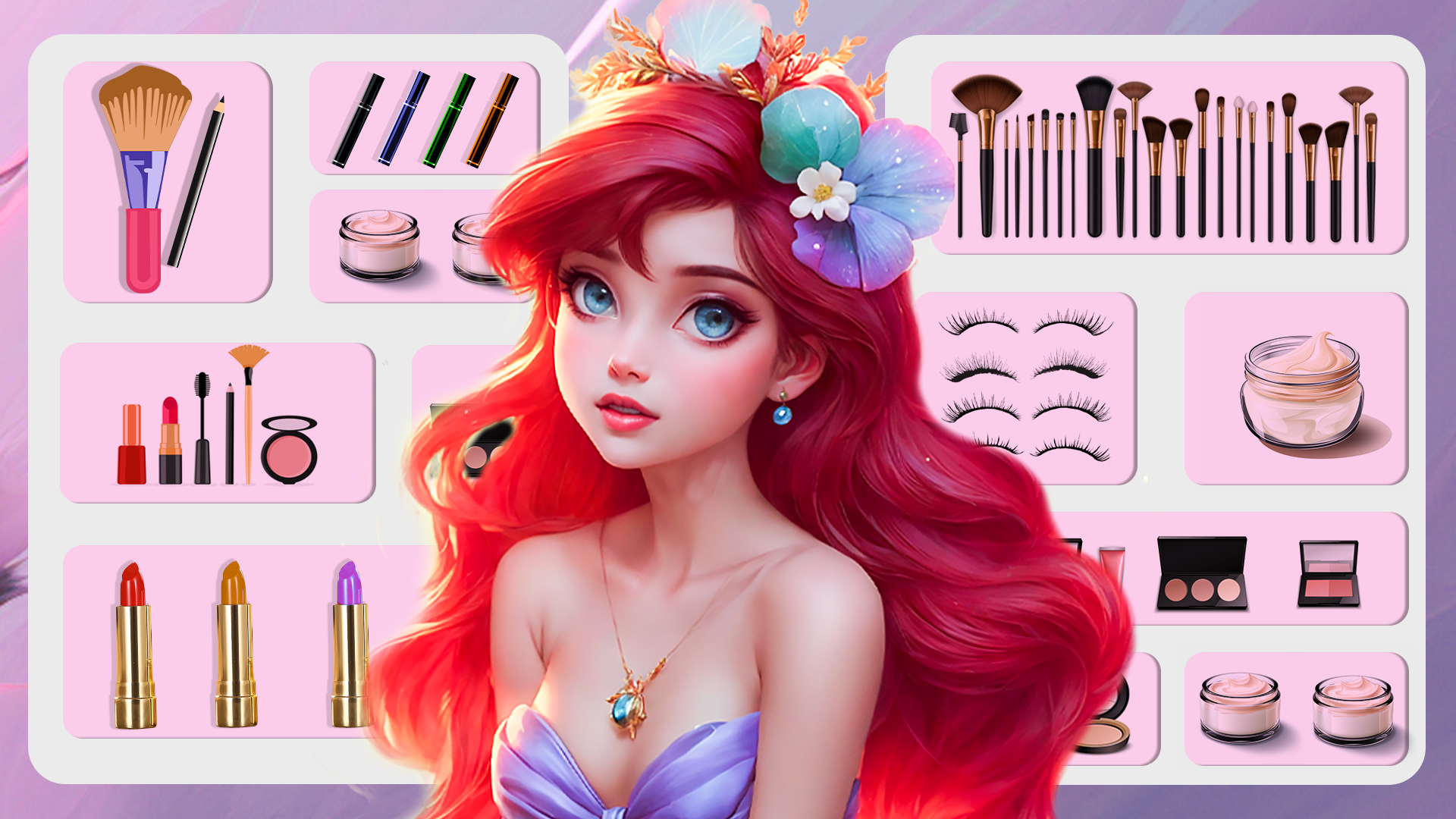اسکرین شات 5 بازی Makeover Artist: Makeup Games
