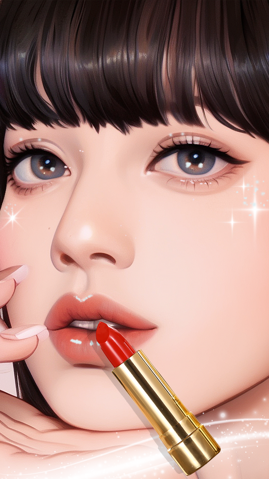 اسکرین شات 2 بازی Makeover Artist: Makeup Games