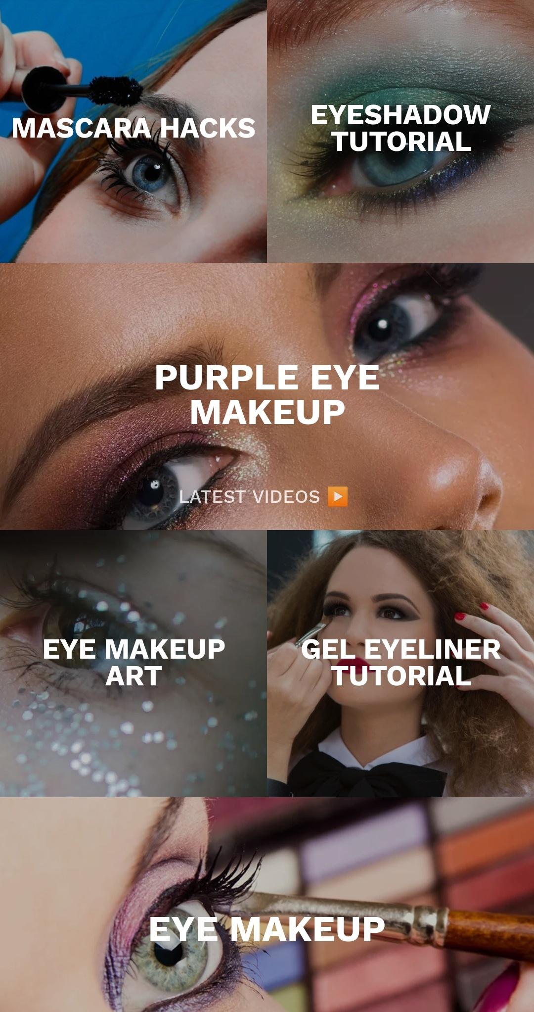 اسکرین شات 5 برنامه Eye makeup tutorials - Artist