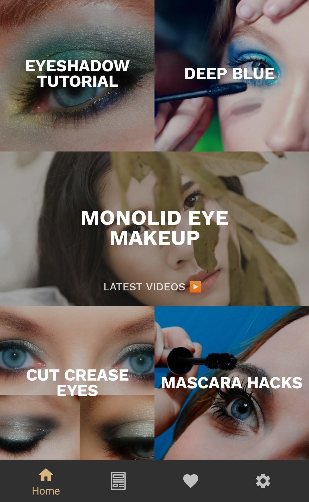 اسکرین شات 7 برنامه Eye makeup tutorials - Artist