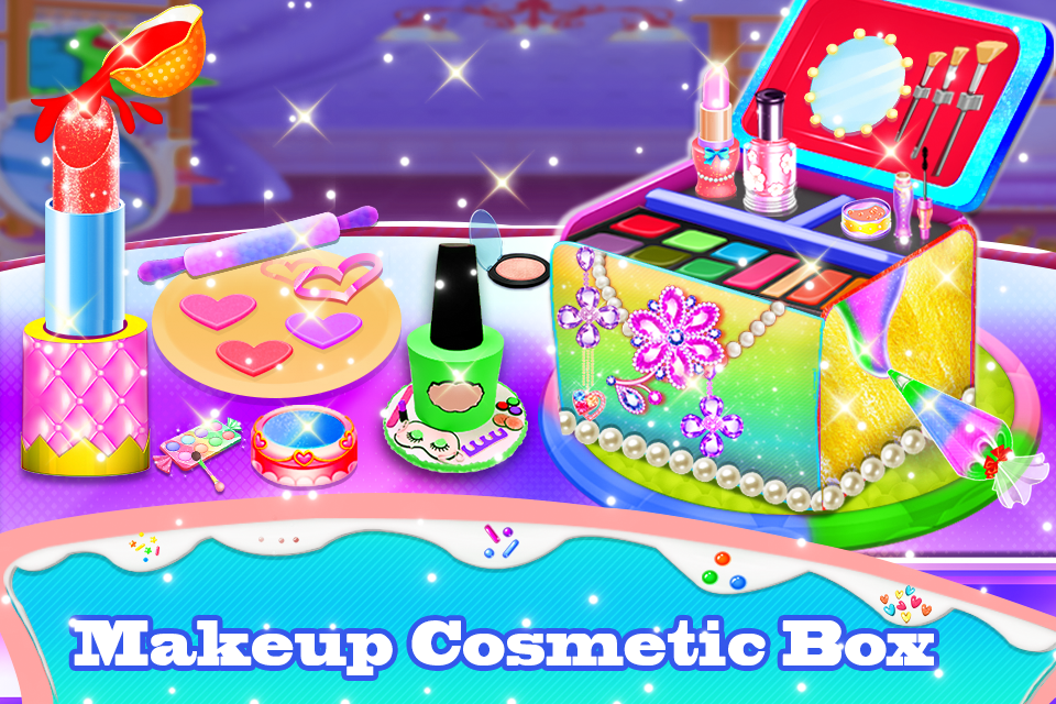 اسکرین شات 1 بازی Makeup kit cakes girl games