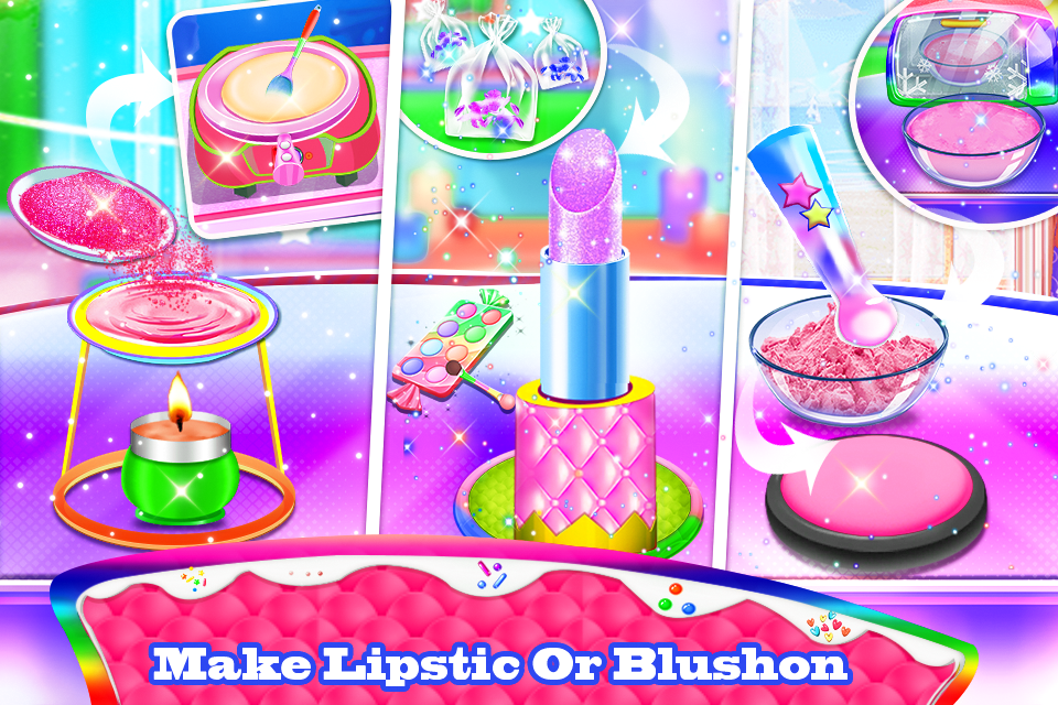 اسکرین شات 2 بازی Makeup kit cakes girl games