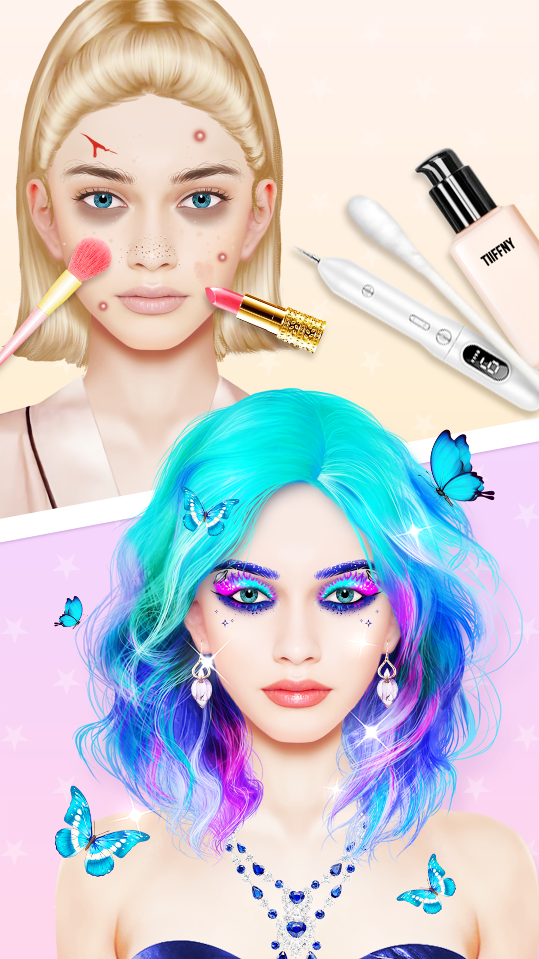 اسکرین شات 1 بازی Makeup Stylist:Antistress ASMR