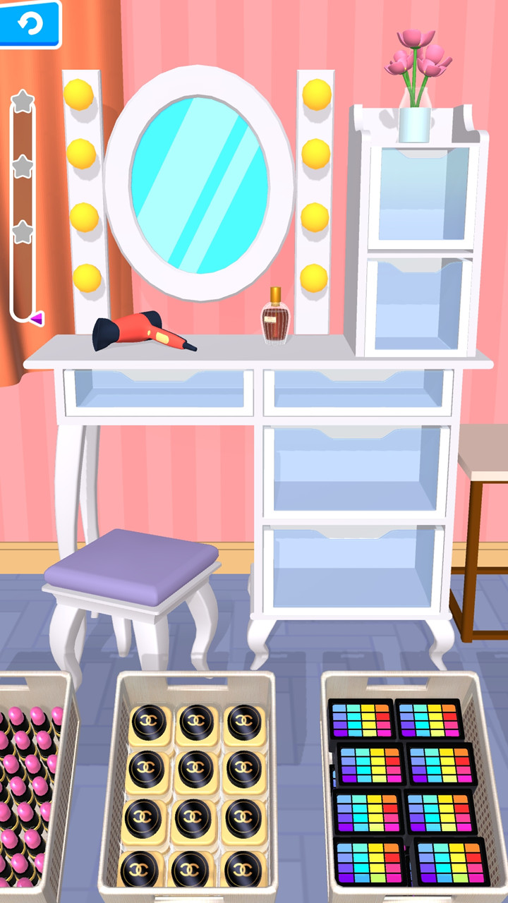 اسکرین شات 2 بازی Makeup Organizer Game