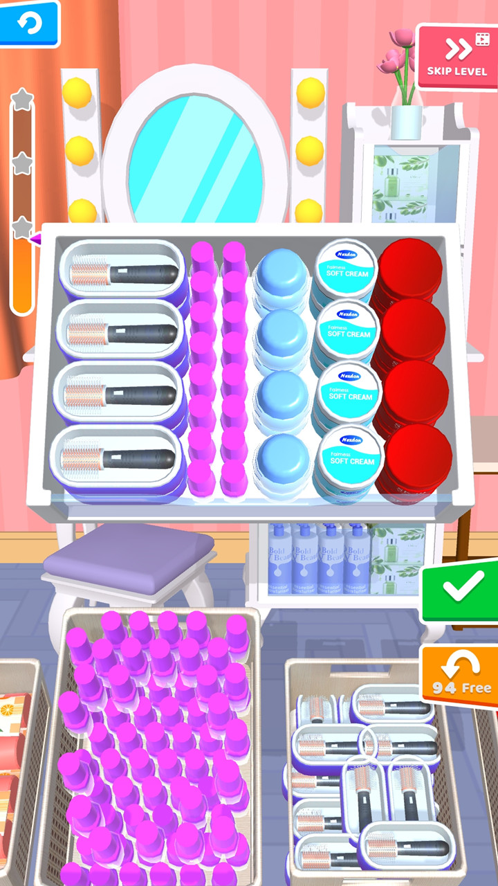 اسکرین شات 1 بازی Makeup Organizer Game