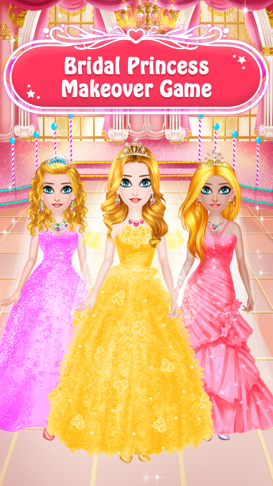 اسکرین شات 1 بازی Makeup Dress Up Wedding Games