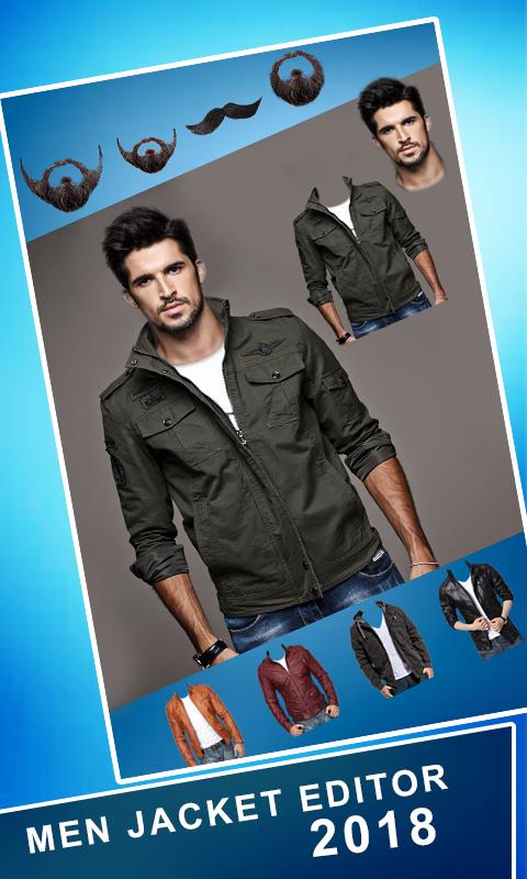 اسکرین شات 2 برنامه Men Jacket Photo Editor 2023