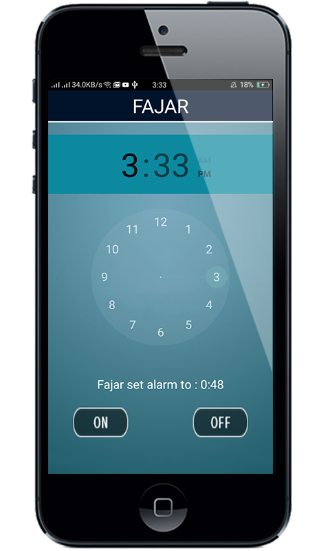اسکرین شات 3 برنامه Prayer Time & Namaz Alarm