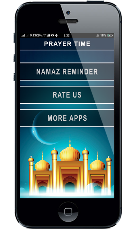 اسکرین شات 1 برنامه Prayer Time & Namaz Alarm