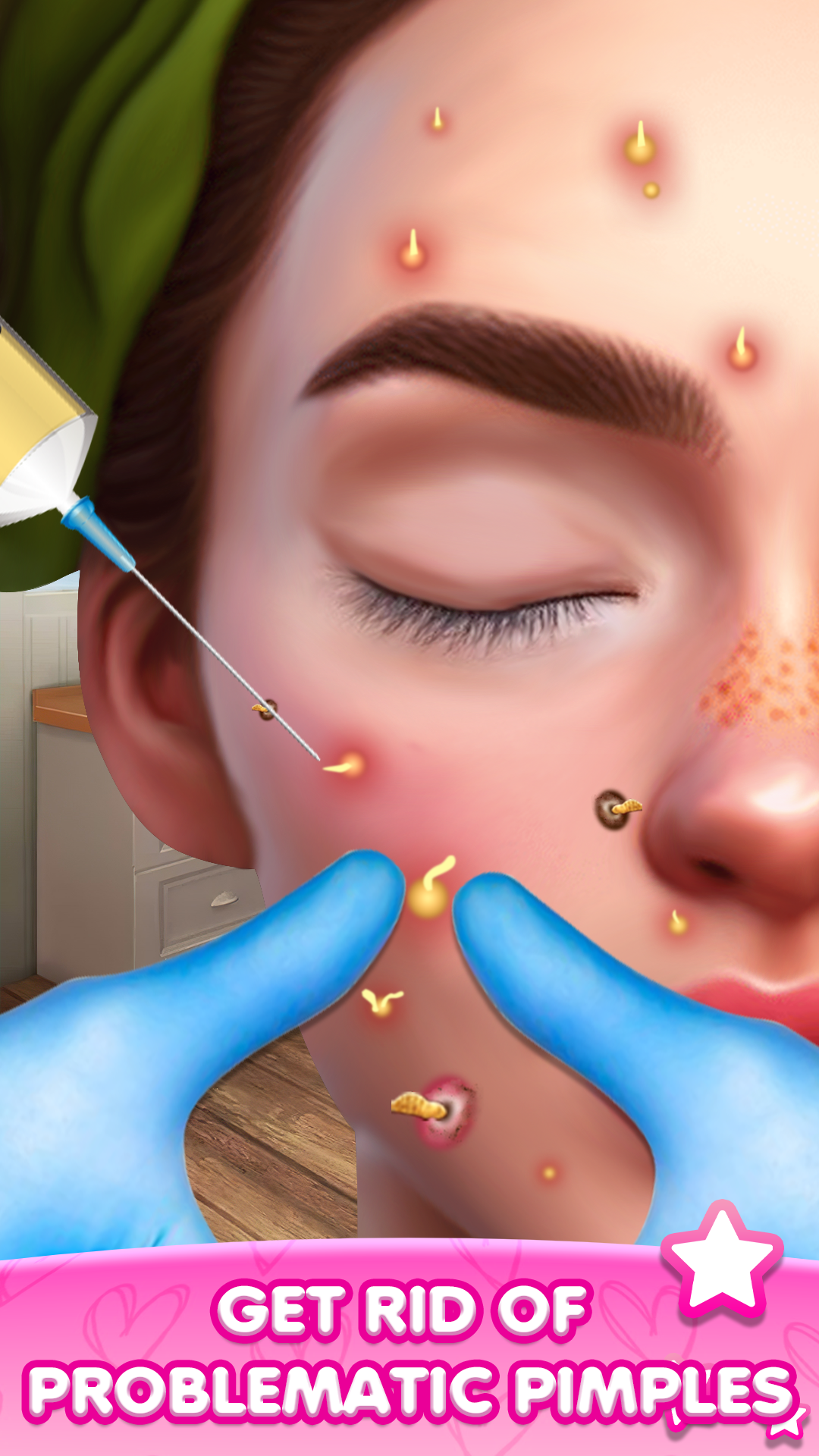 اسکرین شات 3 بازی DIY Makeup ASMR-Makeover Salon