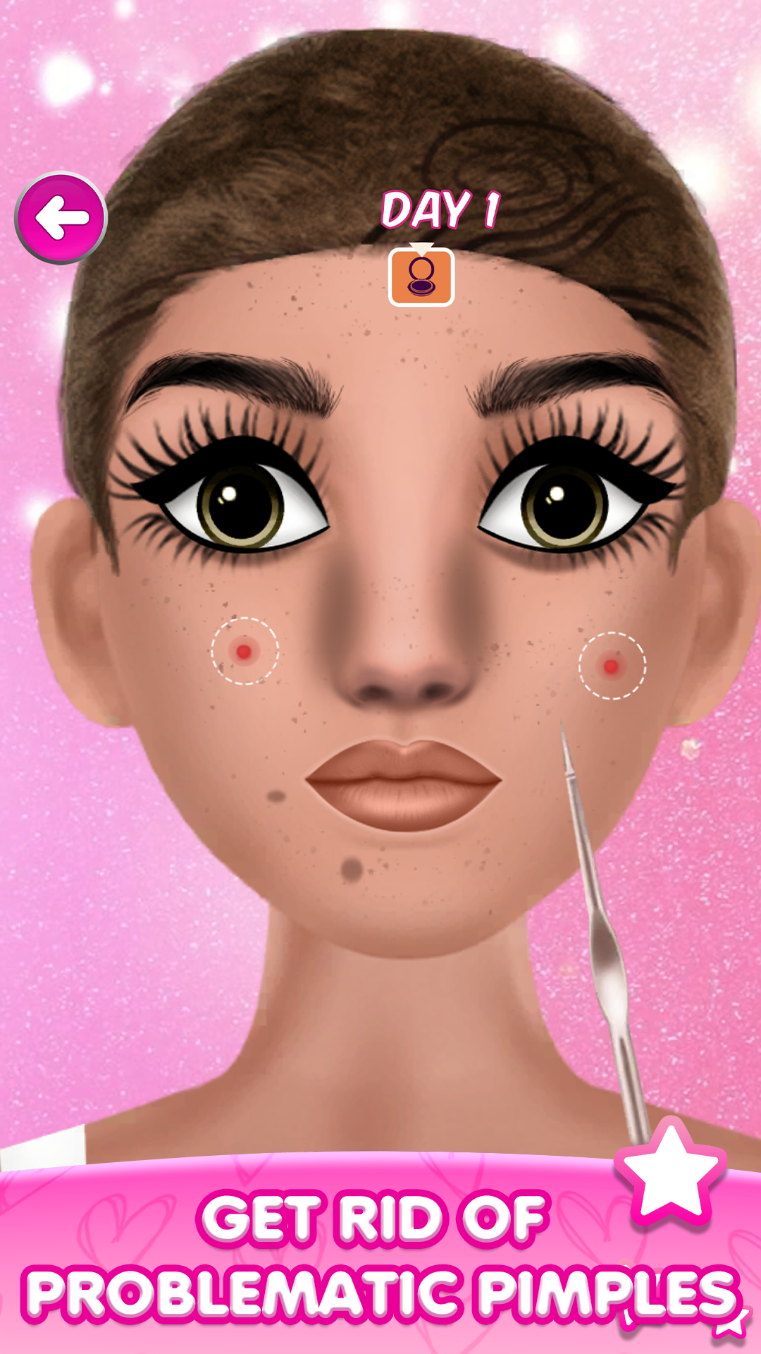 اسکرین شات 1 بازی DIY Makeup ASMR-Makeover Salon