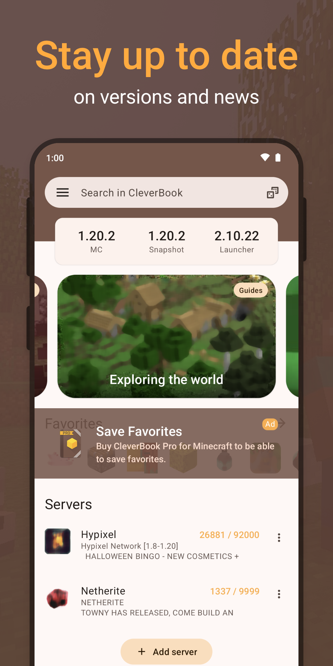 اسکرین شات 4 برنامه CleverBook for MC
