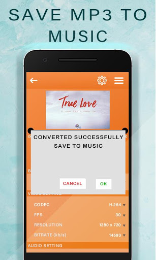 اسکرین شات 2 برنامه Video to Audio Music: Video to MP3 Converter