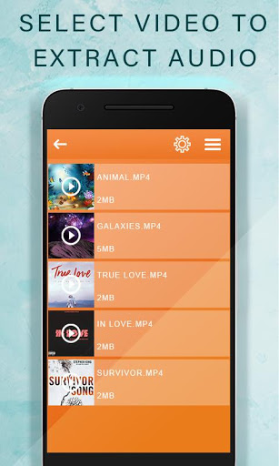 اسکرین شات 4 برنامه Video to Audio Music: Video to MP3 Converter