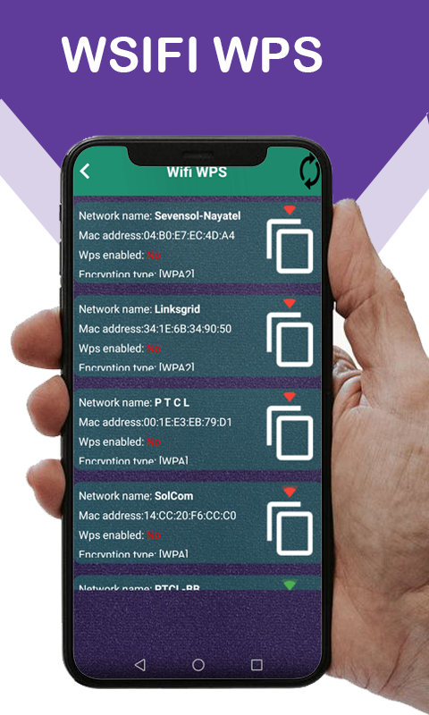 اسکرین شات 1 برنامه WiFi WPS Connect App: Wifi Tes