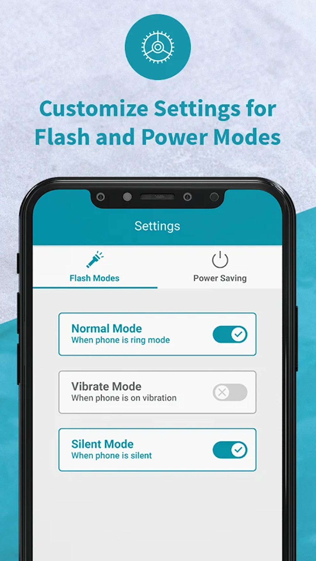 اسکرین شات 3 برنامه Flashlight - Led Torch Light