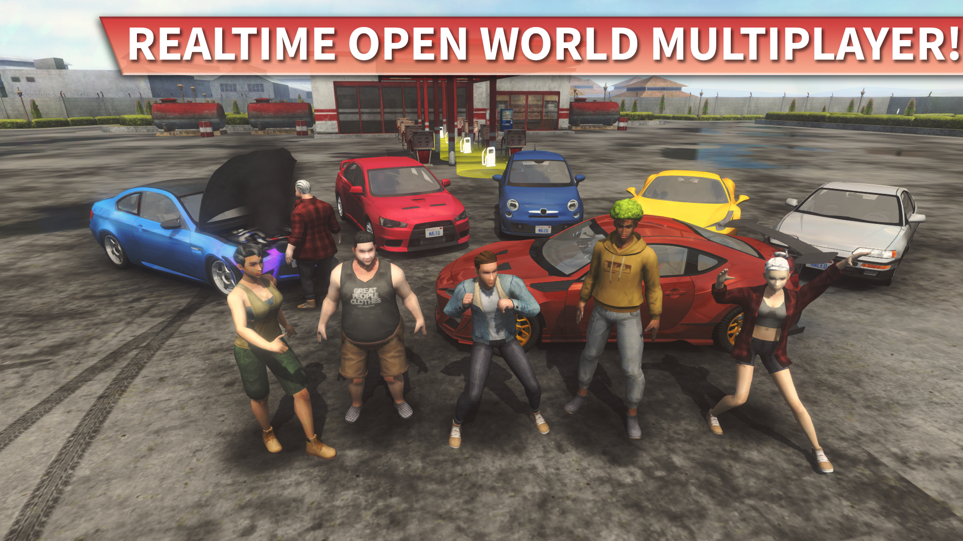اسکرین شات 1 بازی Car Driving Online: Race World