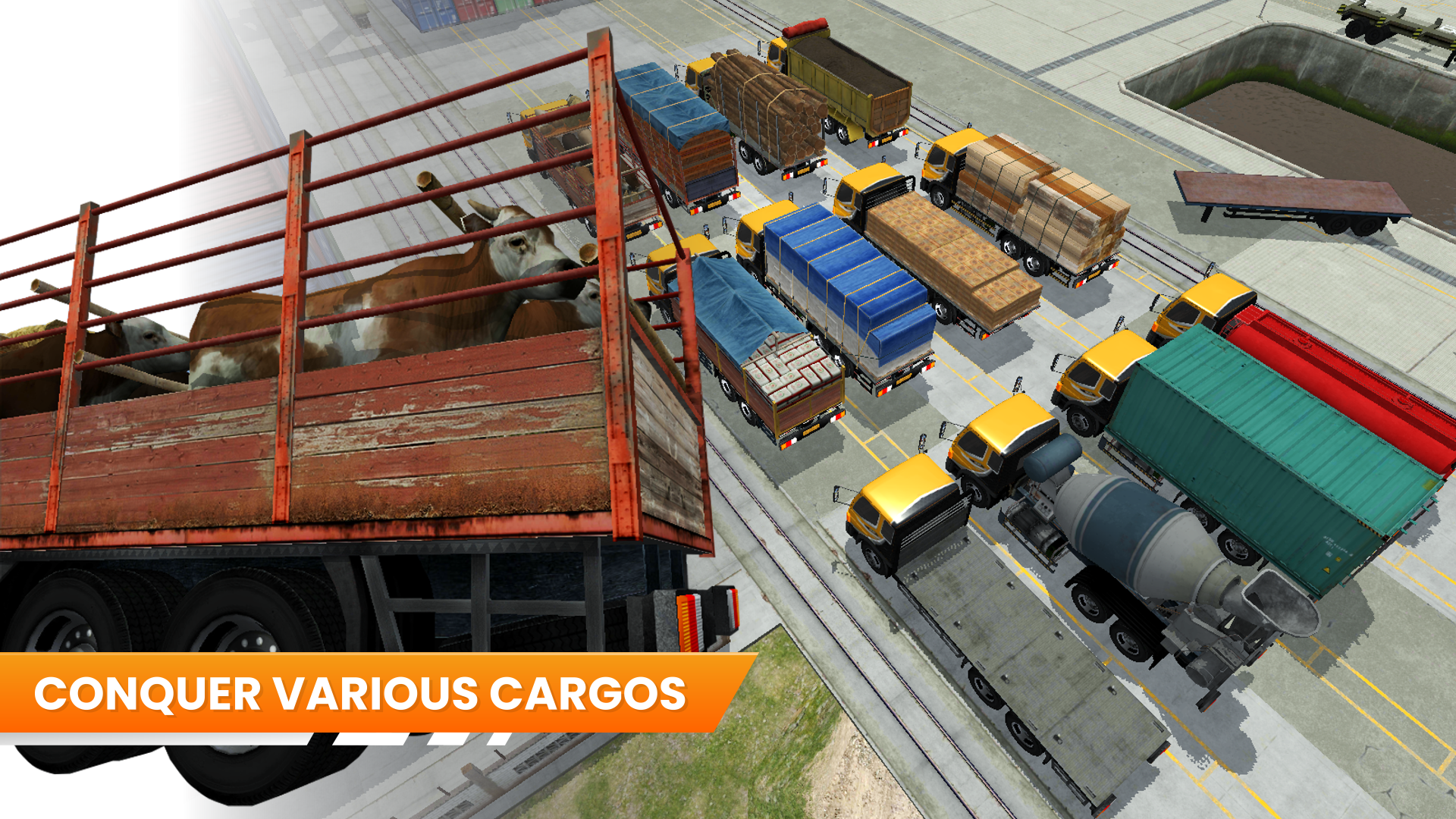 اسکرین شات 1 بازی Truck Simulator Indonesia