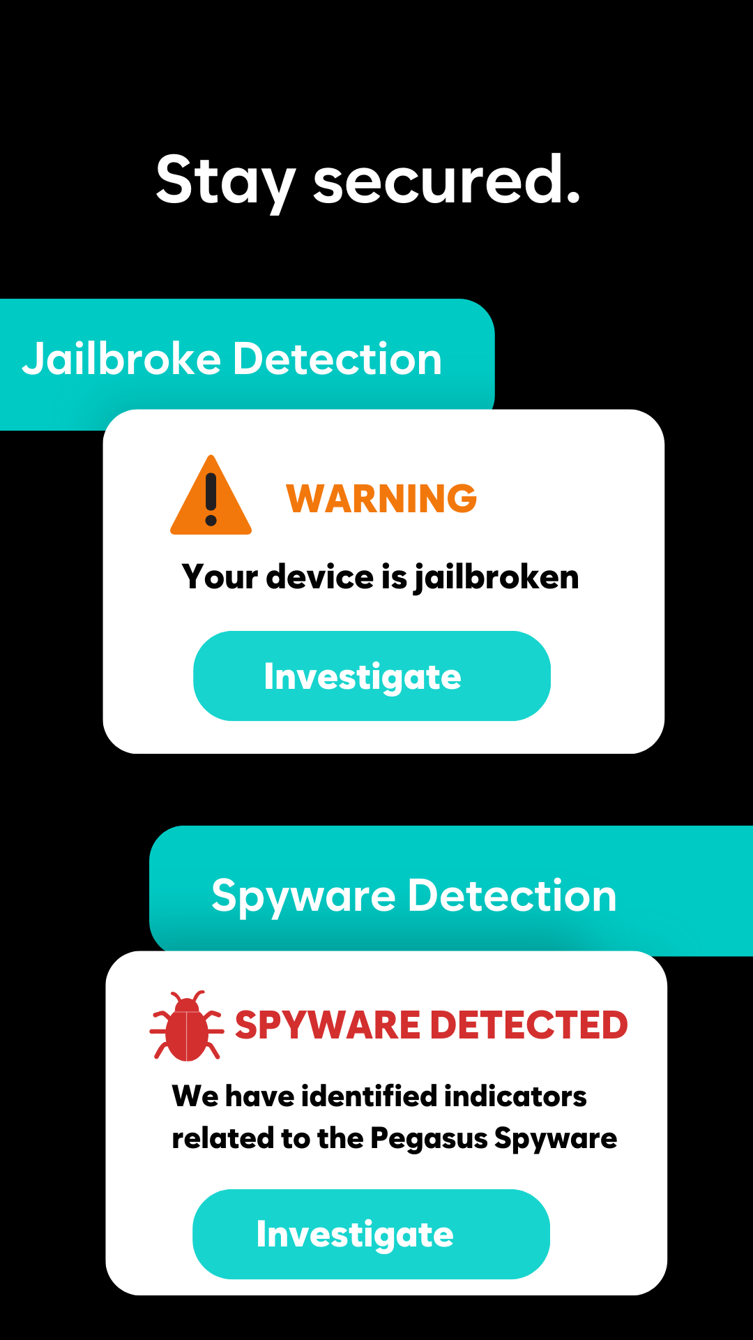 اسکرین شات 6 برنامه Malloc Privacy & Security VPN