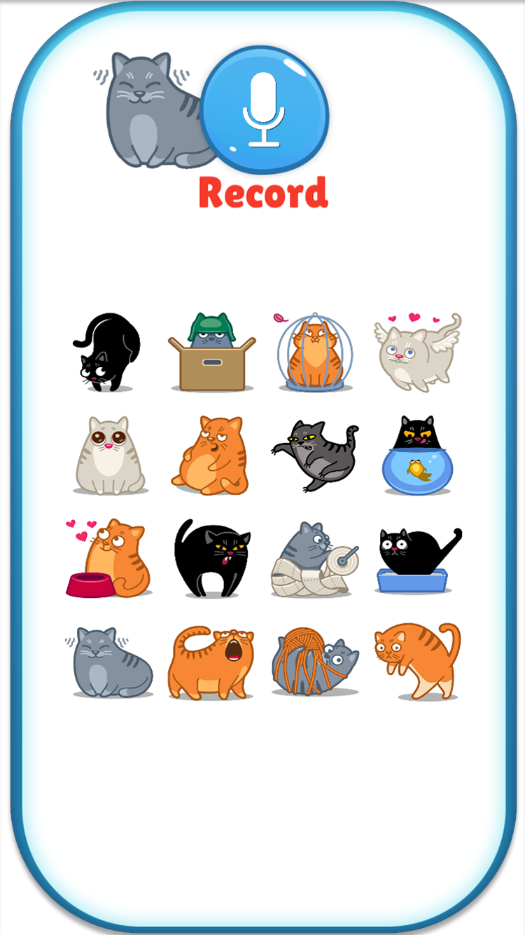 اسکرین شات 3 برنامه Cat Translate: Speak to Kitten