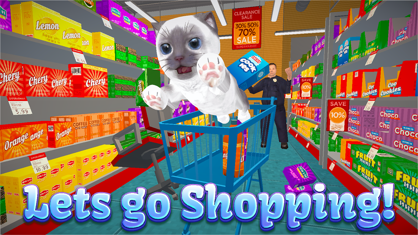 اسکرین شات 6 بازی Cat Simulator - Kitten stories
