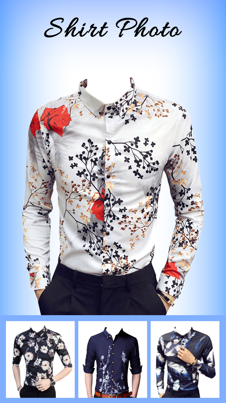 اسکرین شات 5 برنامه Man Blue Shirt Photo Suit