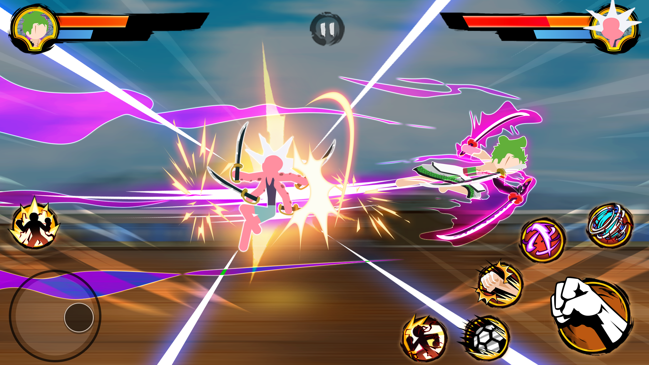 اسکرین شات 3 بازی Stick Pirates Fight
