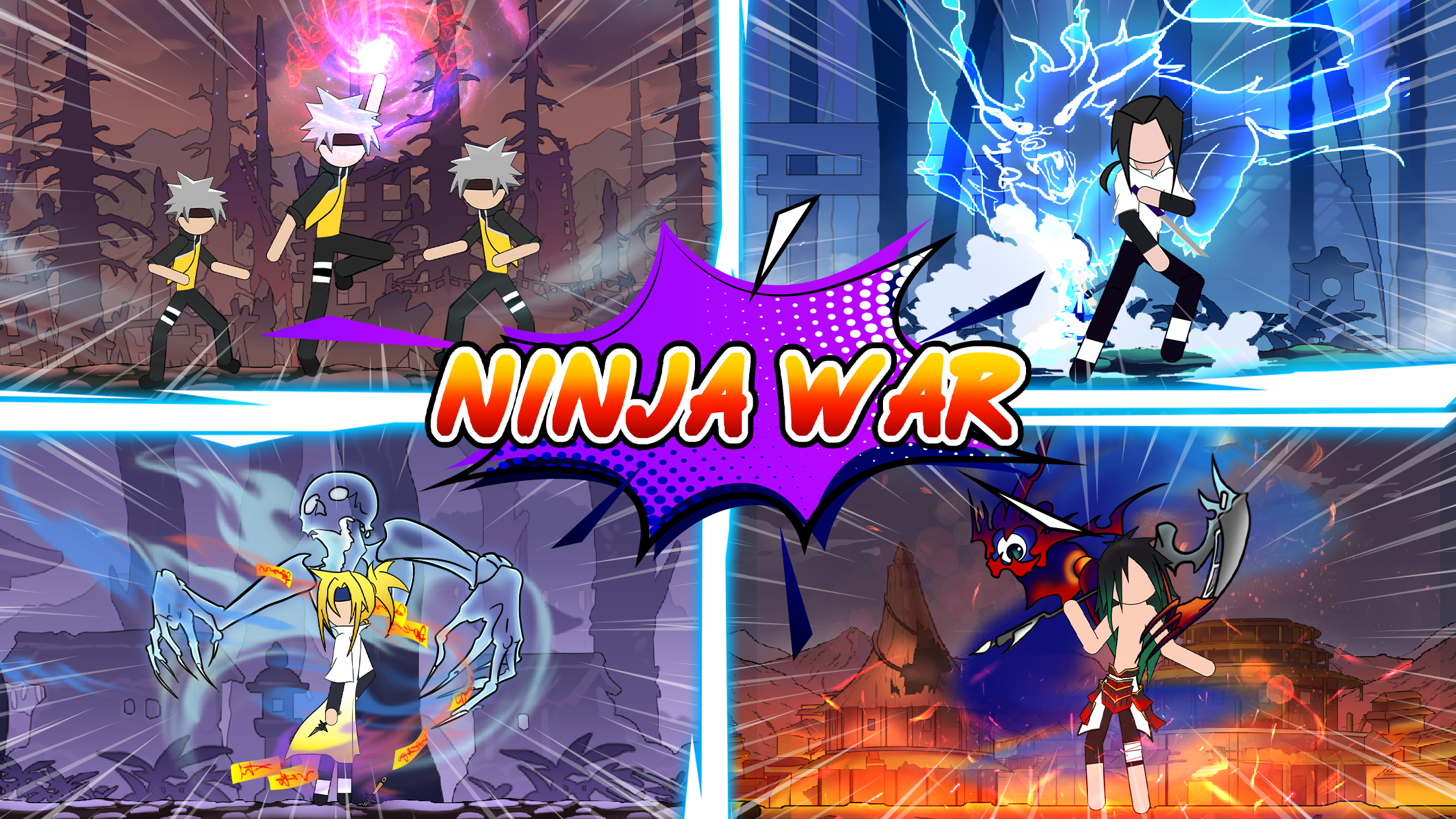 اسکرین شات 4 بازی Stick Shinobi Fighting