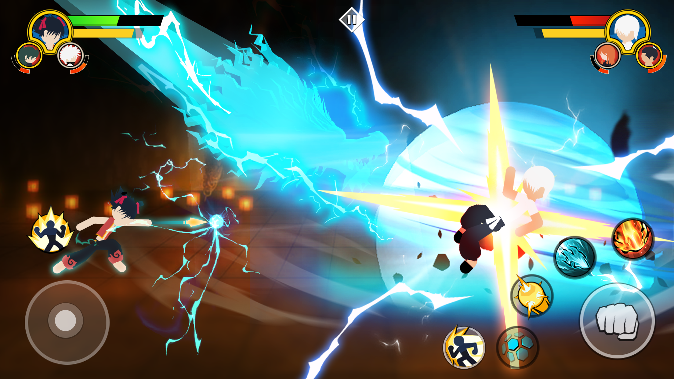 اسکرین شات 3 بازی Stickman Cursed: Phantom Fight