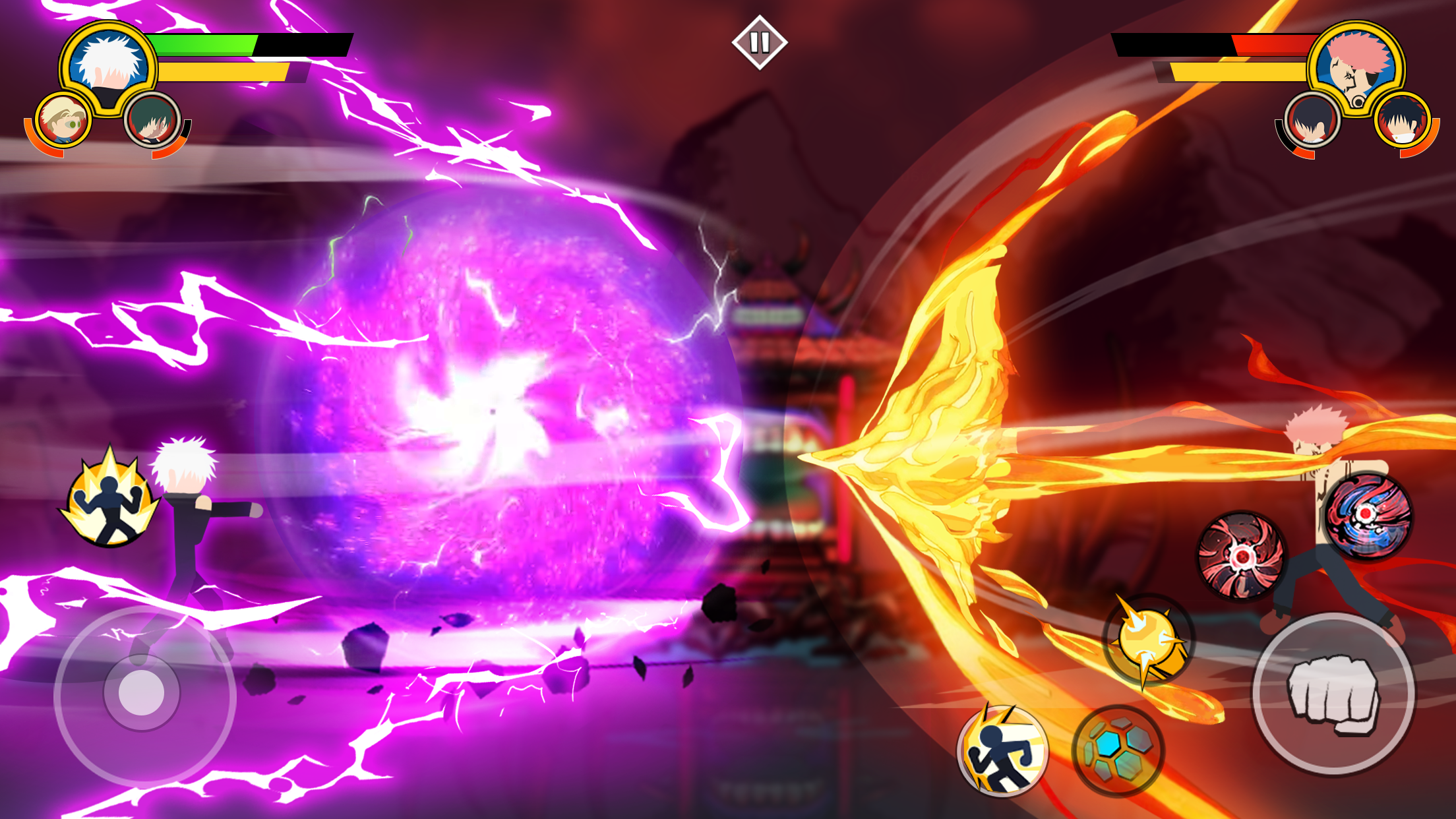 اسکرین شات 2 بازی Stick Cursed: Phantom Fight