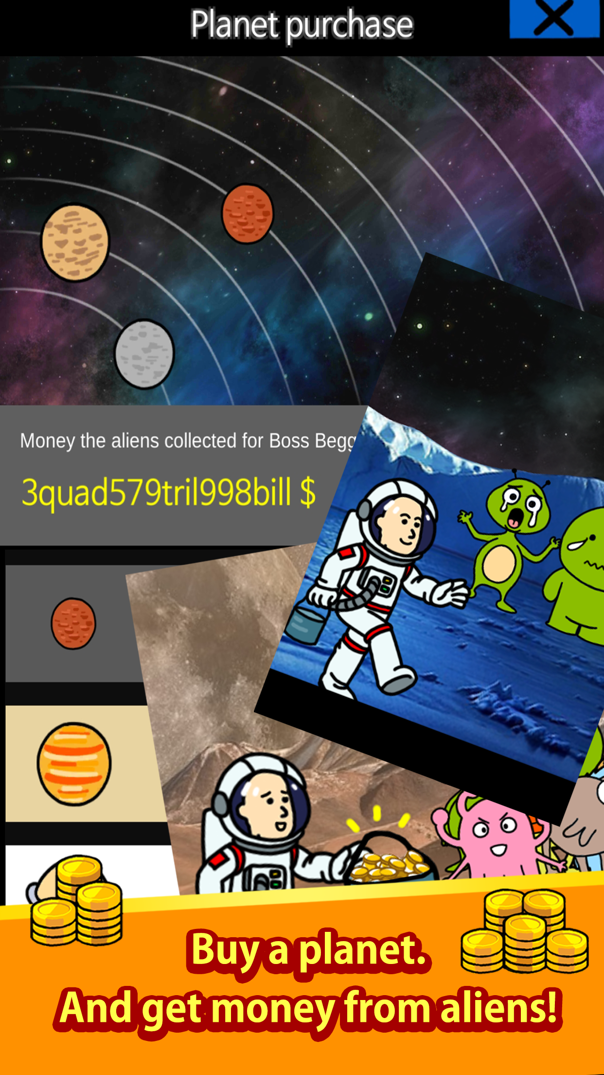 اسکرین شات 4 بازی Beggar Life Clicker adventure