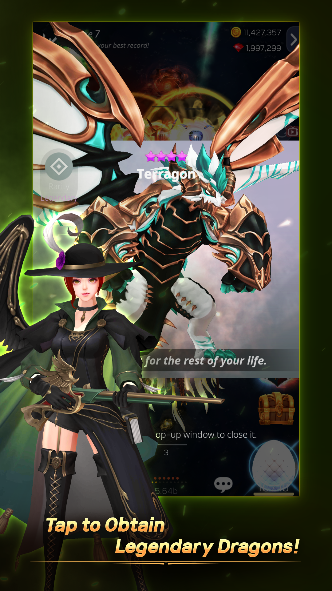 اسکرین شات 3 بازی DragonSky : Idle & Merge