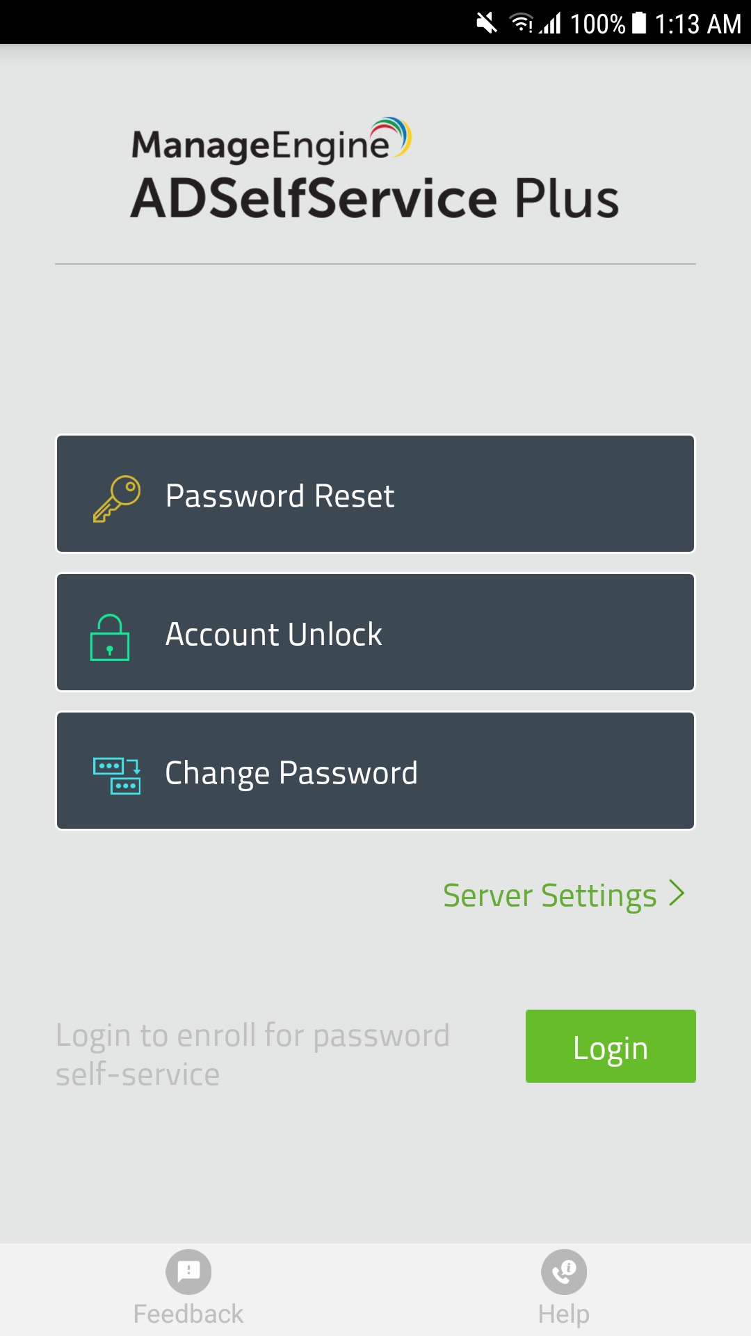 اسکرین شات 2 برنامه ADSelfService Plus