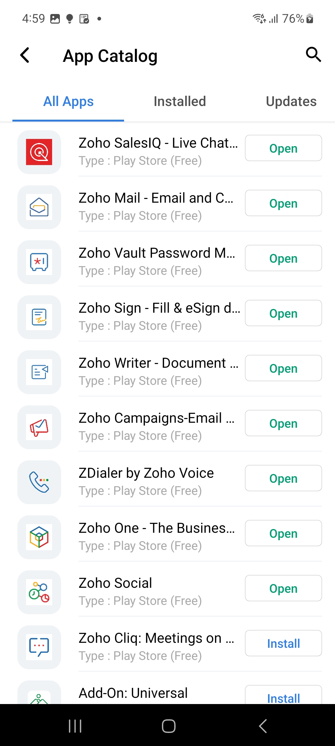 اسکرین شات 3 برنامه ManageEngine MDM