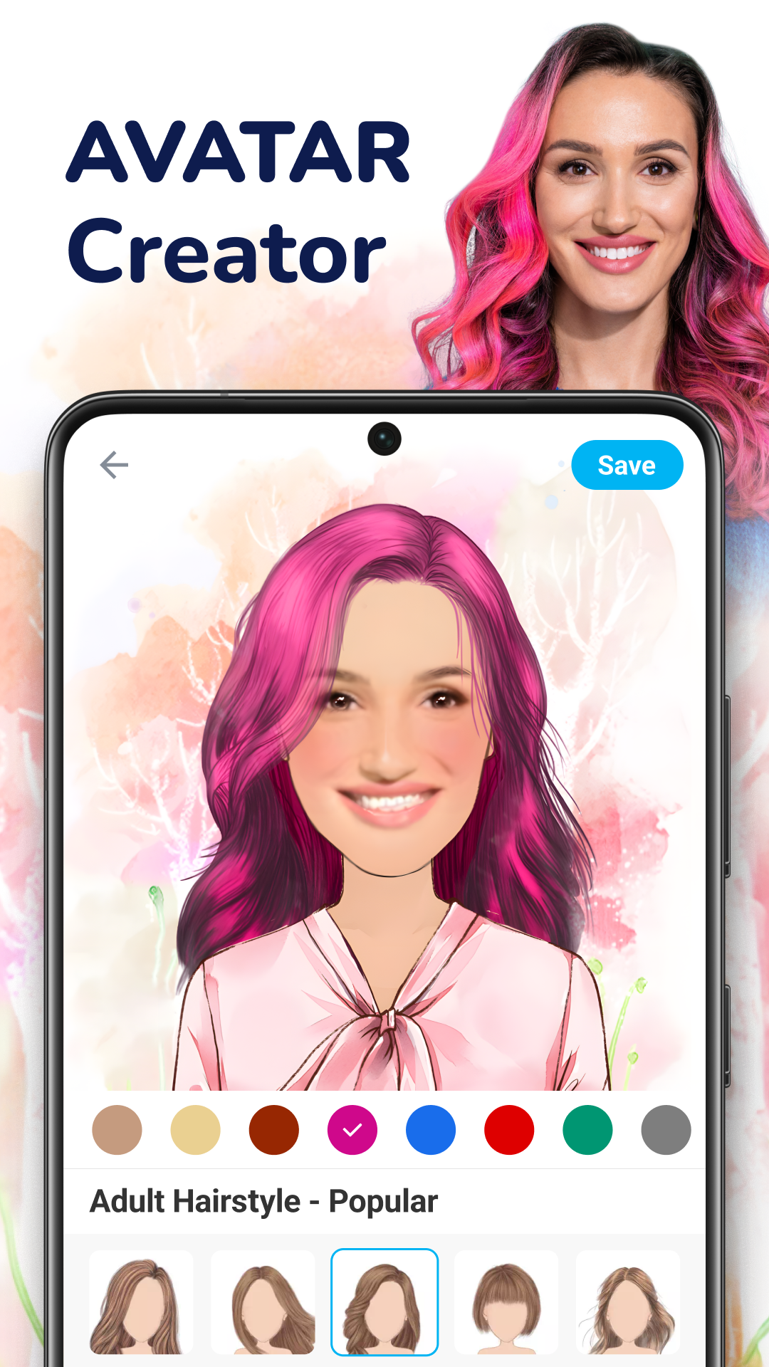 اسکرین شات 1 برنامه MomentCam Cartoons & Stickers