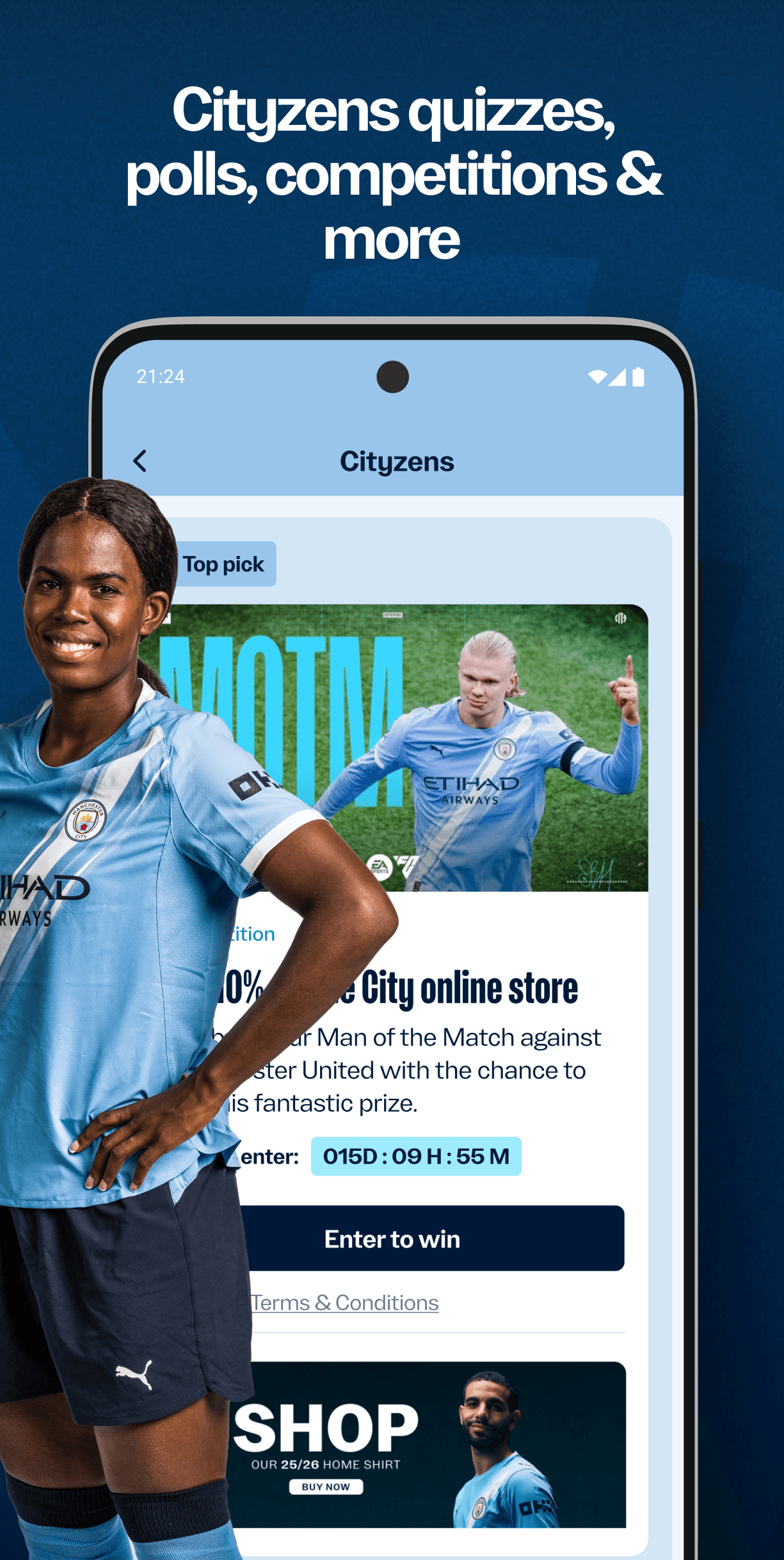 اسکرین شات 8 برنامه Manchester City Official App