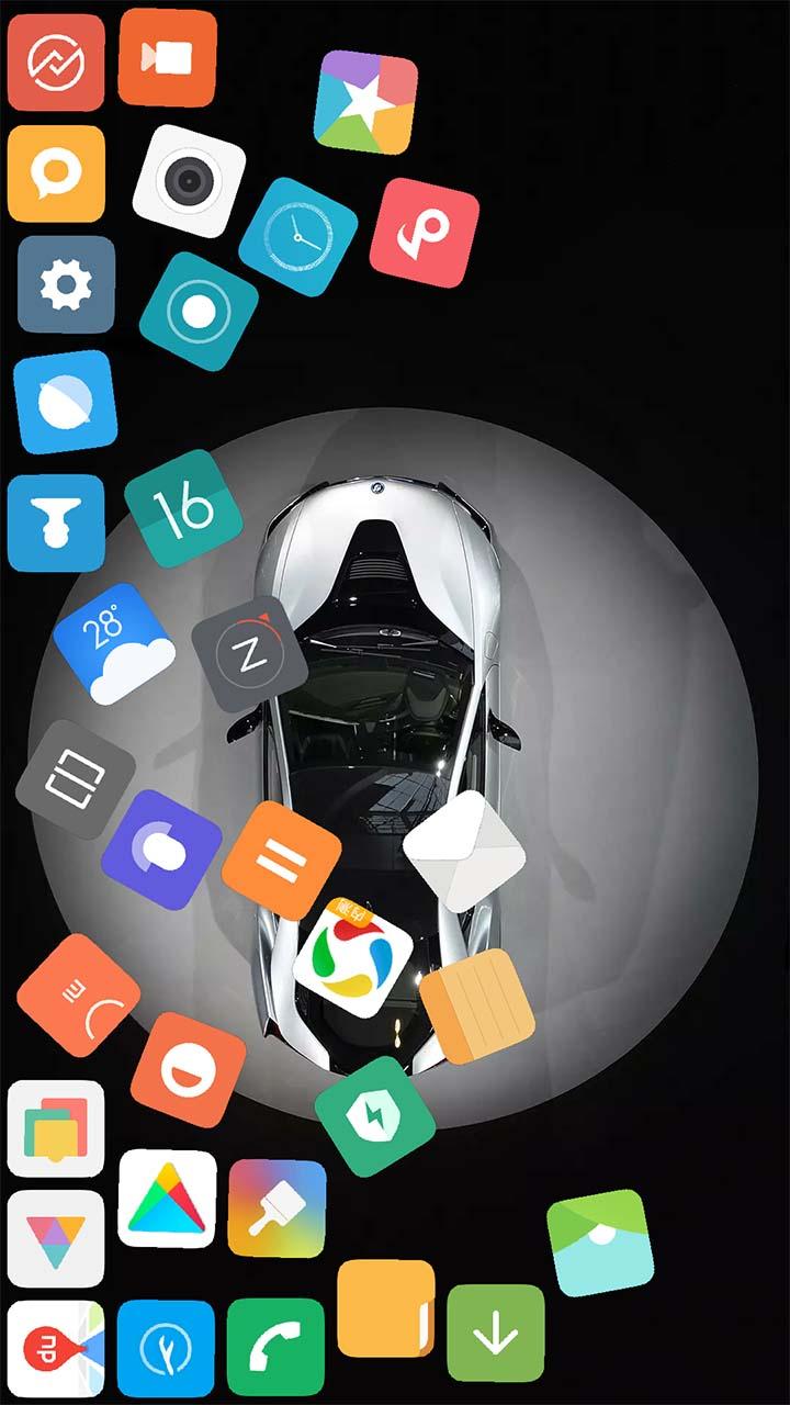 اسکرین شات 7 برنامه Rolling icons - App and photo