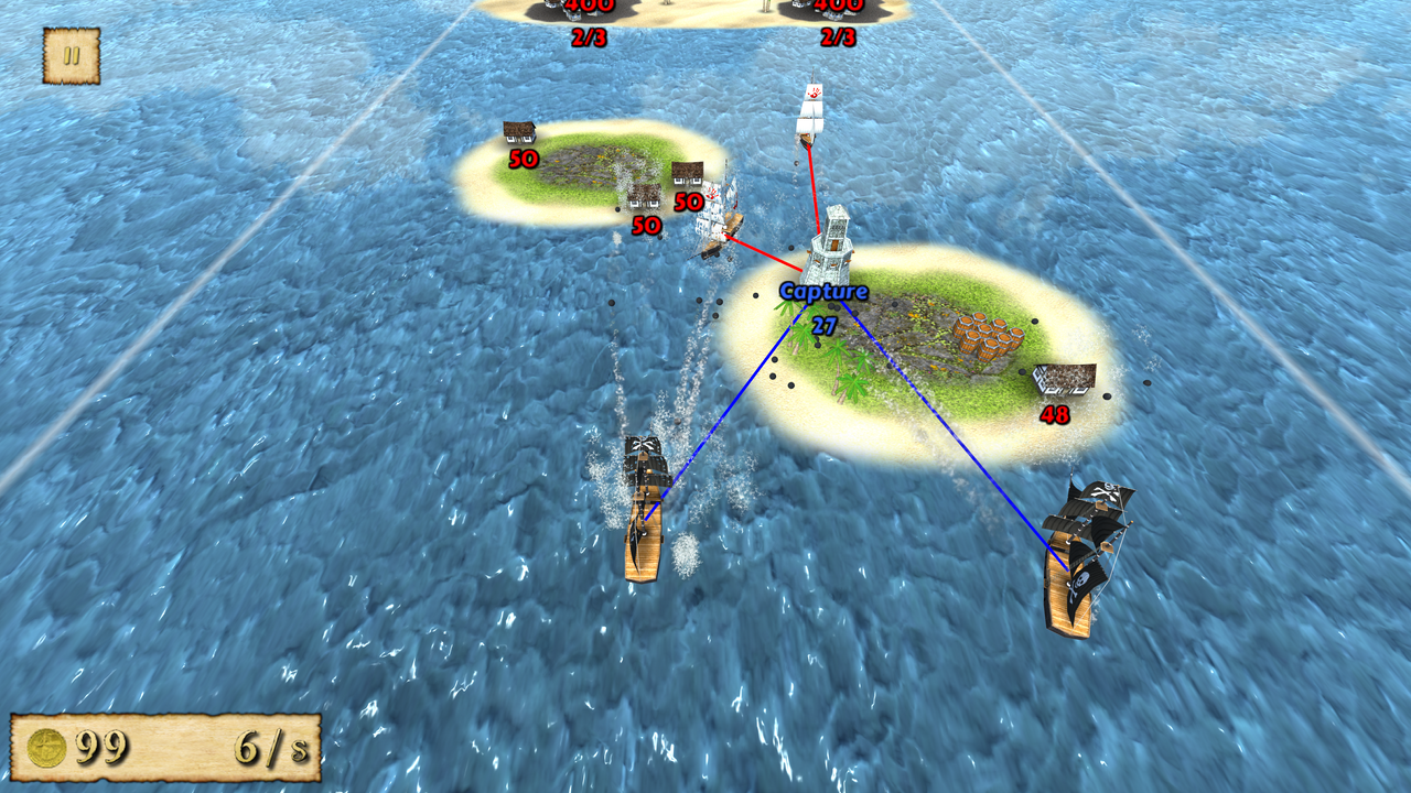 اسکرین شات بازی Pirates! Showdown 8