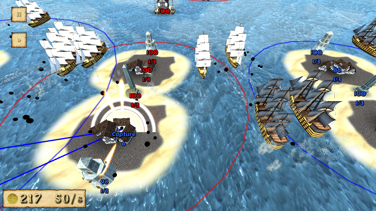 اسکرین شات بازی Pirates! Showdown 5
