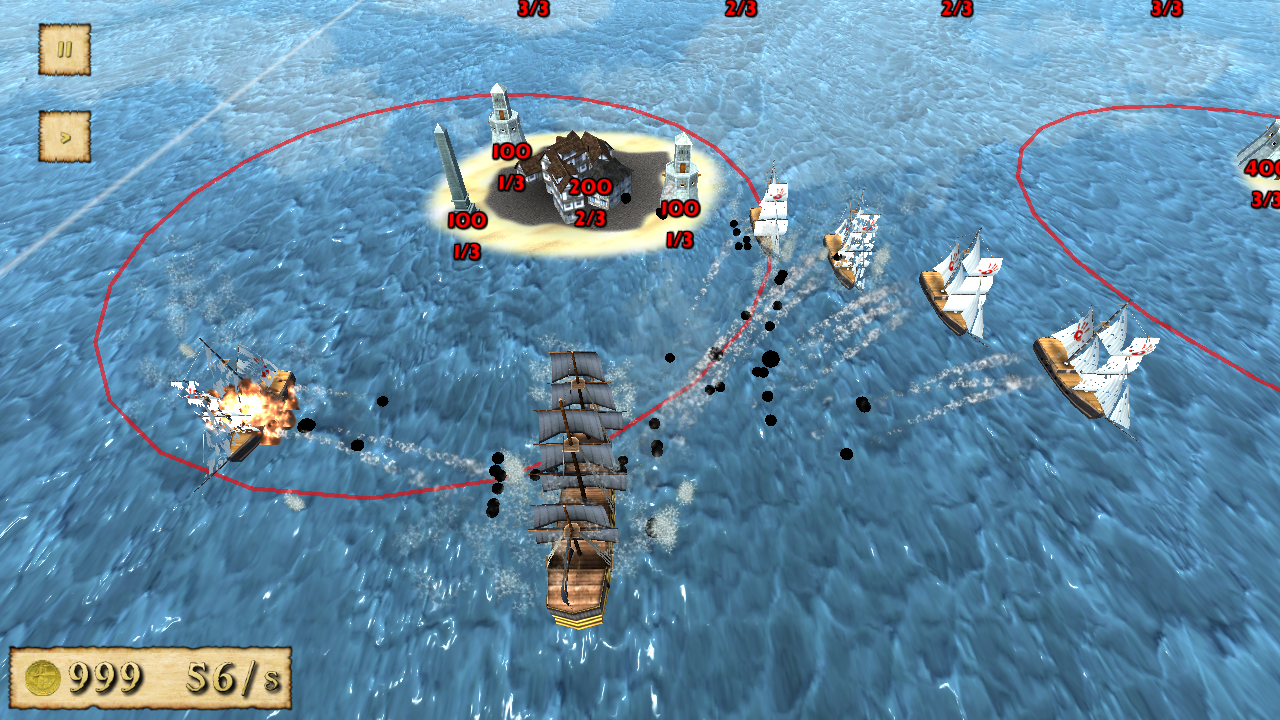 اسکرین شات بازی Pirates! Showdown 6