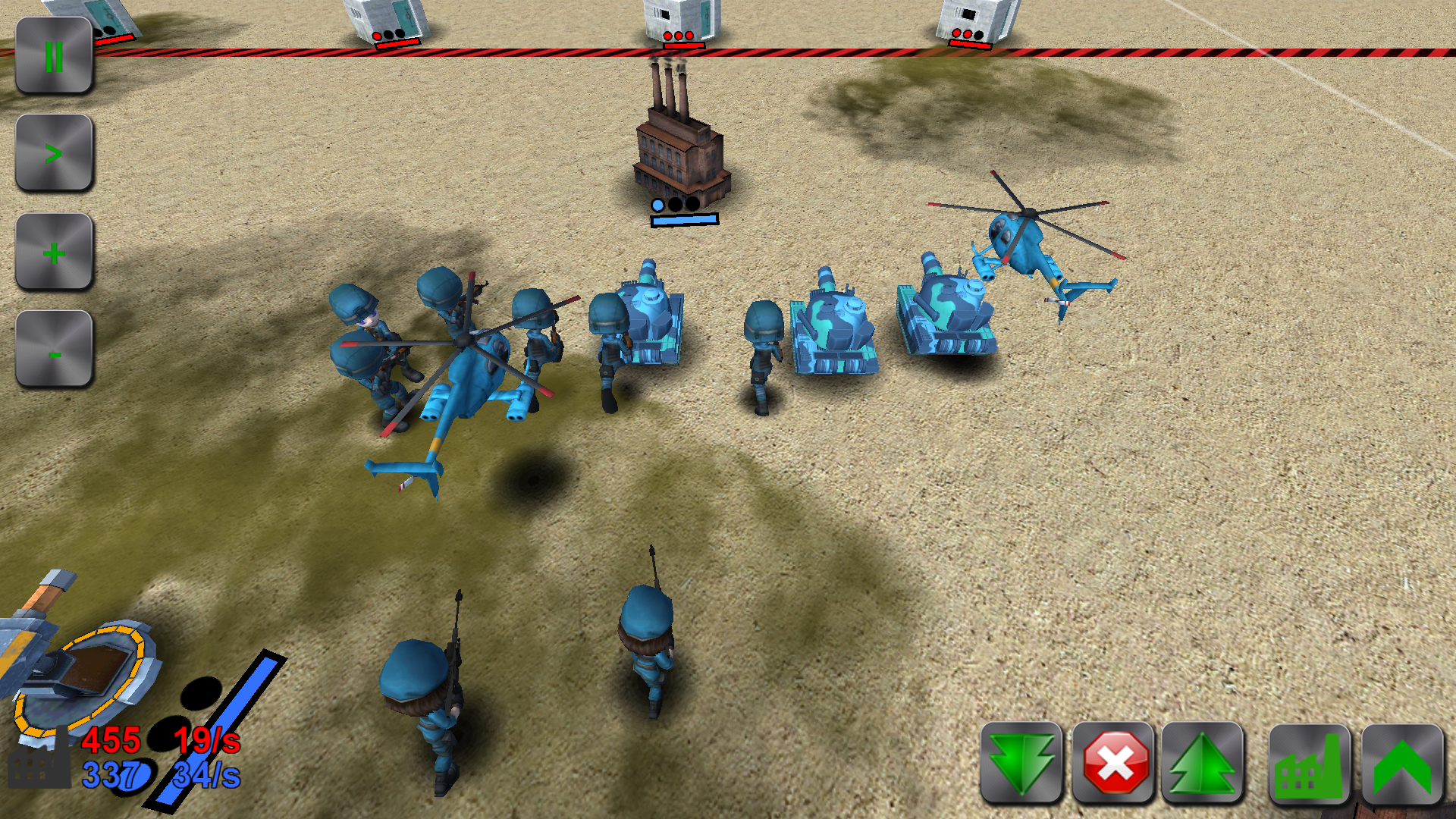 اسکرین شات بازی WAR! Showdown 5