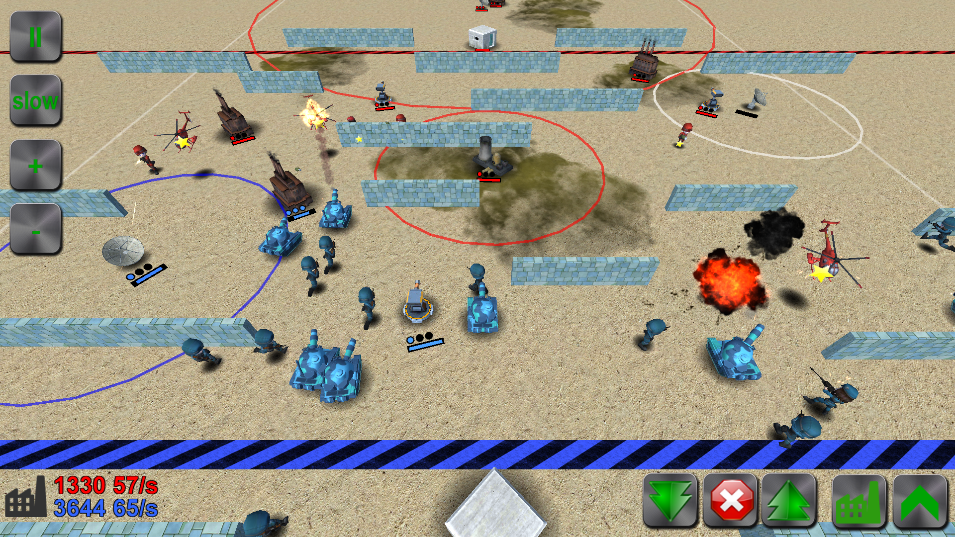 اسکرین شات بازی WAR! Showdown 4