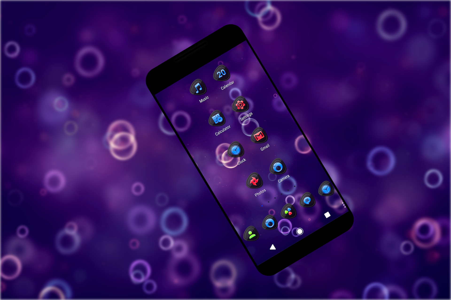 اسکرین شات 1 برنامه Theme for Android