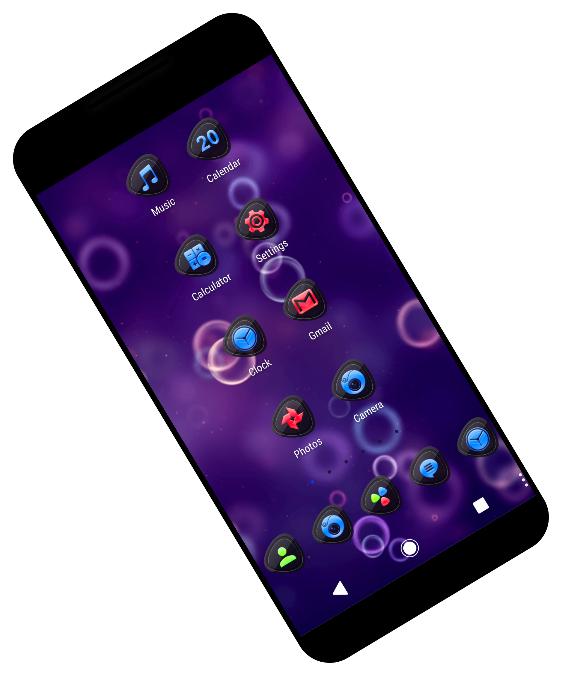 اسکرین شات 2 برنامه Theme for Android