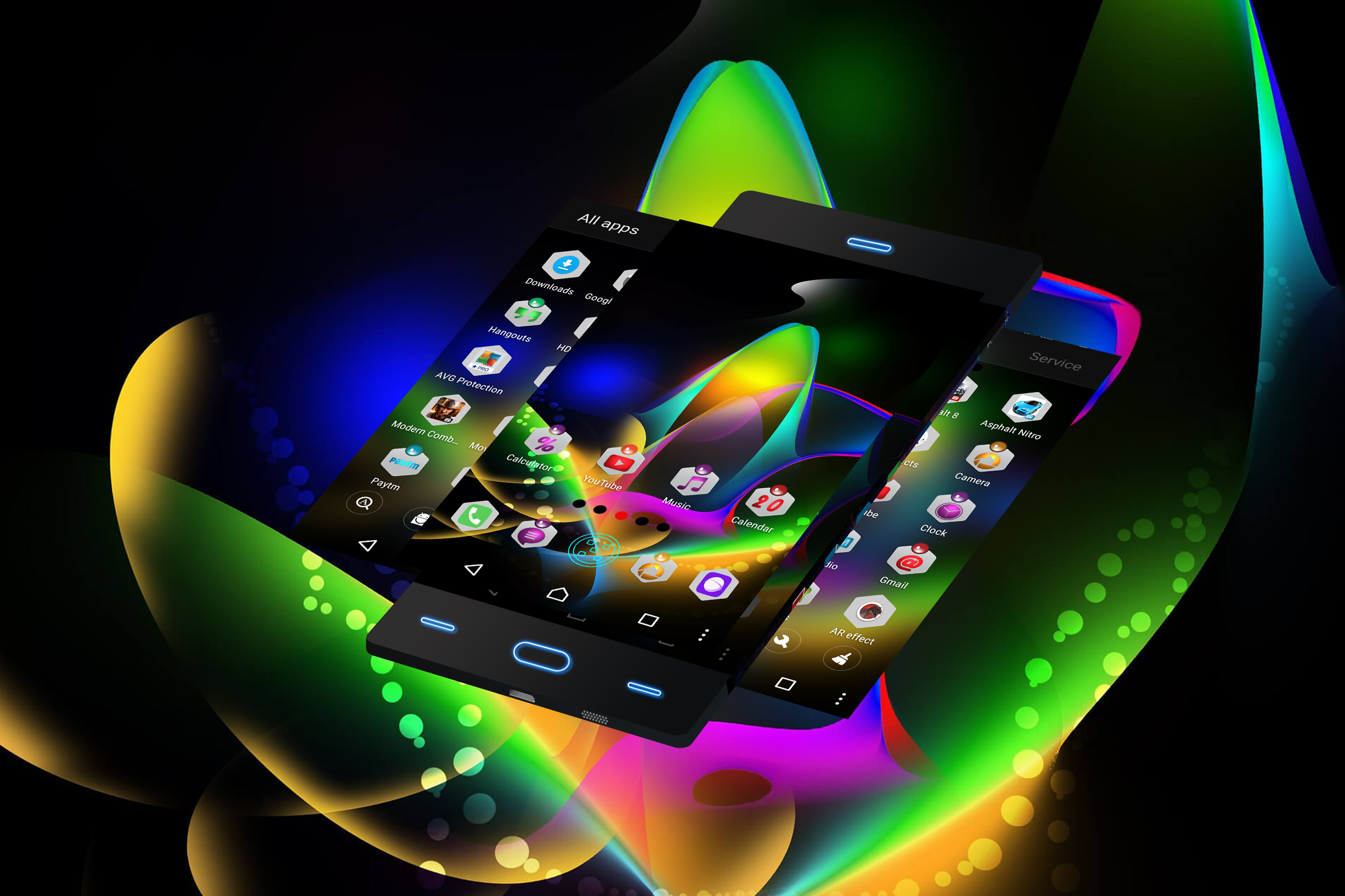 اسکرین شات 2 برنامه Theme for Launcher