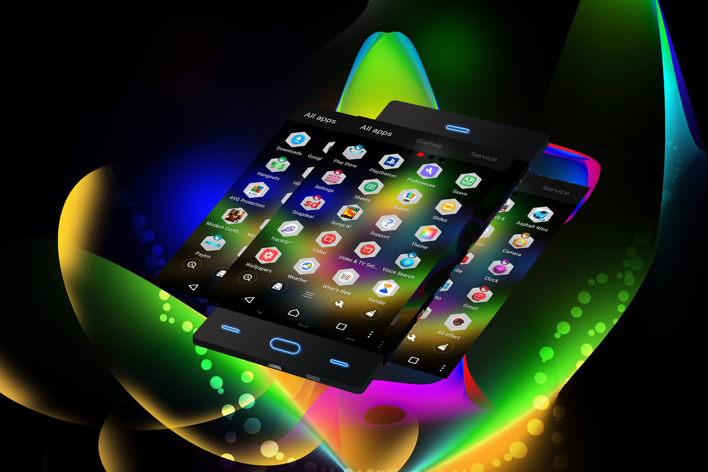 اسکرین شات 1 برنامه Theme for Launcher