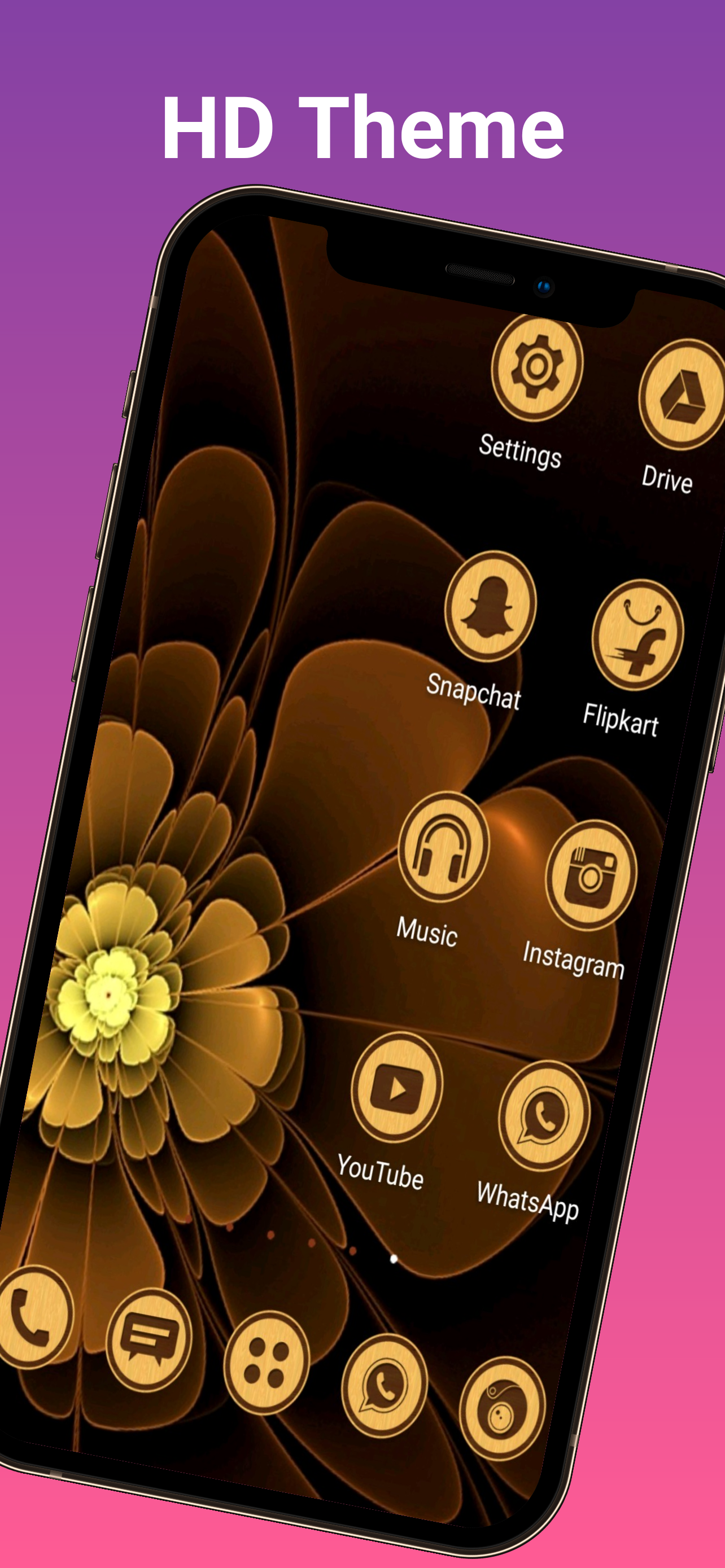 اسکرین شات 5 برنامه Theme 2023 - HD Wallpaper