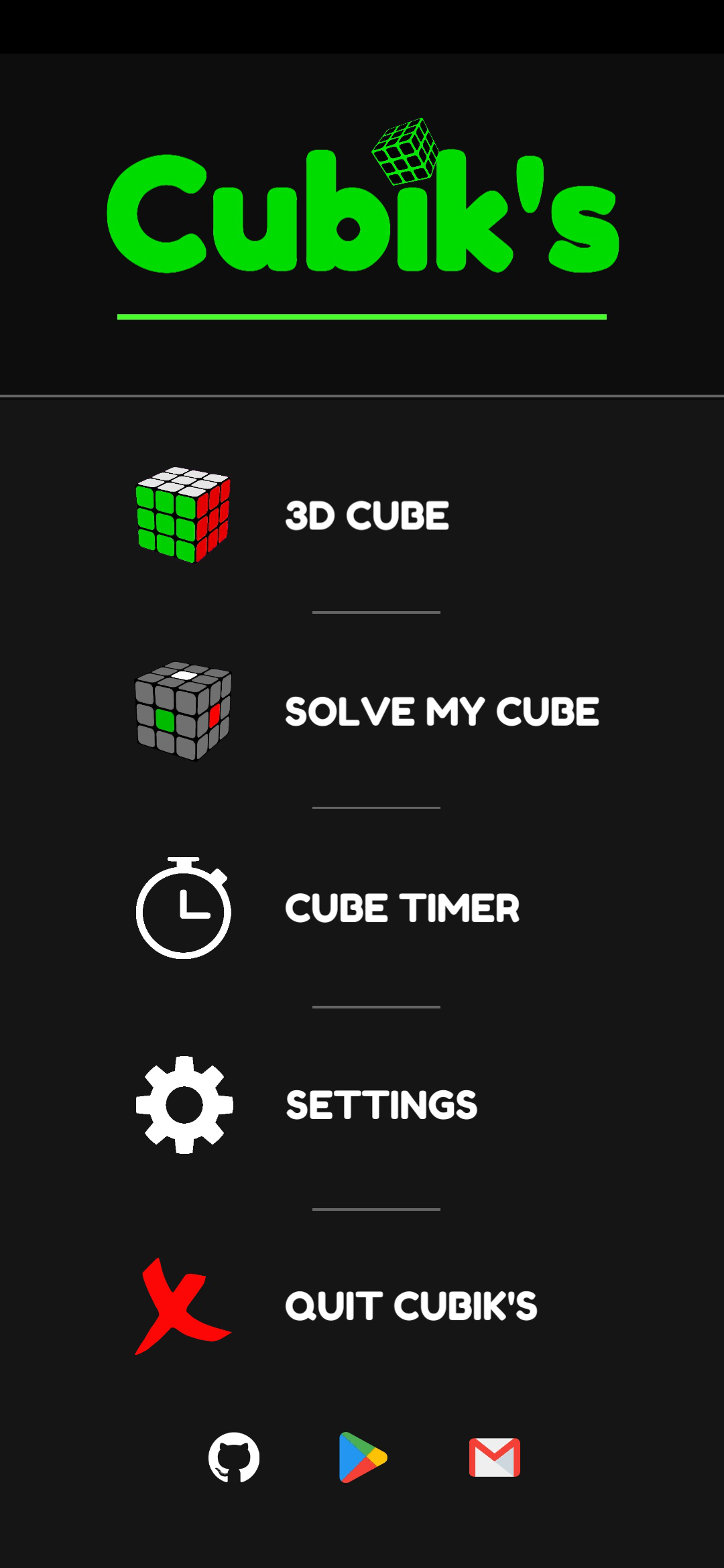 اسکرین شات 1 بازی Cubik's - Solver, Simulator